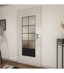 Lichtausschnitt Loft Schwarzlack 34 Blickdicht