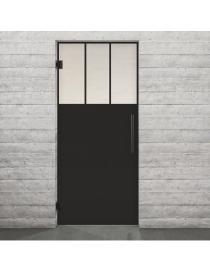 Pendeltür Loft Schwarzlack 29 Blickdicht - modernes Zuhause