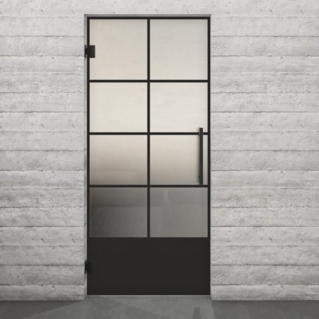 Pendeltür Loft Schwarzlack 34 Blickdicht - modernes Zuhause