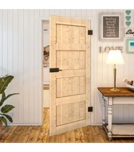 Ganzglastür - Country Astkiefer Model 30 - modernes Zuhause