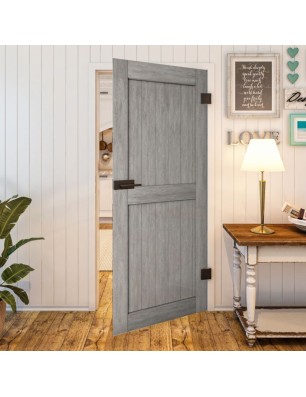 Ganzglastür - Country Graueiche Model 20 - modernes Zuhause