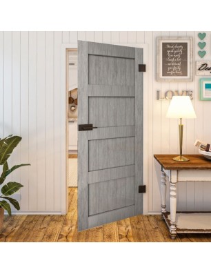 Ganzglastür - Country Graueiche Model 30 - modernes Zuhause