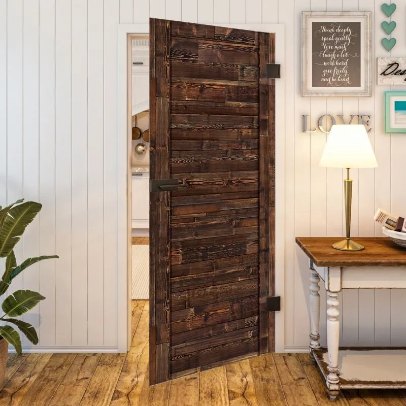 Ganzglastür - Country Altholz Astig Modell 10