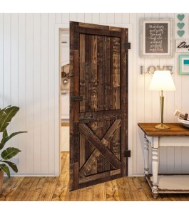 Ganzglastür - Country Altholz Astig Model 50