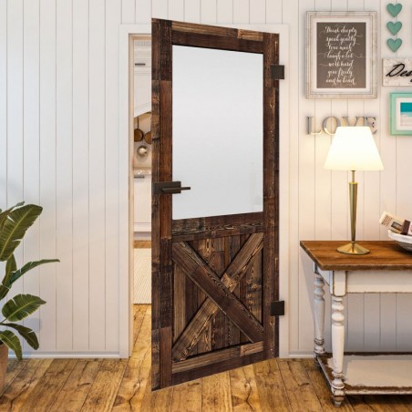 Ganzglastür - Country Altholz Astig Model 53
