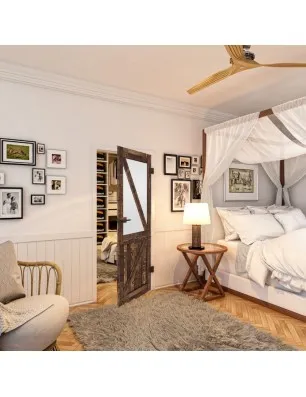 Ganzglastür - Country Altholz Astig Model 43