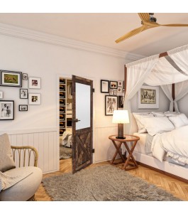Ganzglastür - Country Altholz Astig Model 53