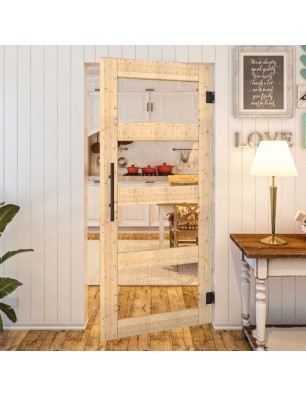 Pendeltür - Country Astkiefer Model 31 - modernes Zuhause