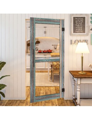 Pendeltür - Country Bunt geplankt Model 21-modernes Zuhause