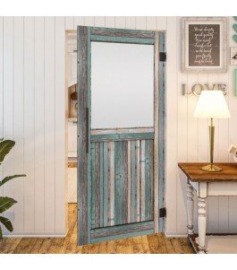 Pendeltür - Country Bunt geplankt Model 24-modernes Zuhause
