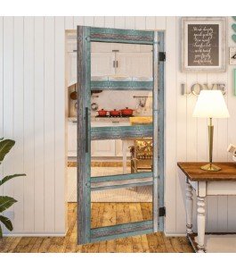 Pendeltür - Country Bunt geplankt Model 31-modernes Zuhause