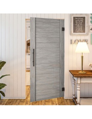 Pendeltür - Country Graueiche Model 10 - modernes Zuhause
