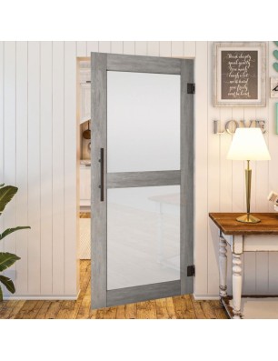 Pendeltür - Country Graueiche Model 23 - modernes Zuhause