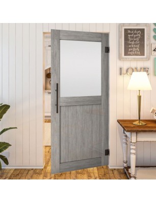 Pendeltür - Country Graueiche Model 24 - modernes Zuhause