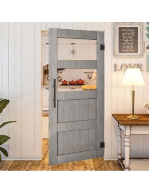 Pendeltür - Country Graueiche Model 33 - modernes Zuhause