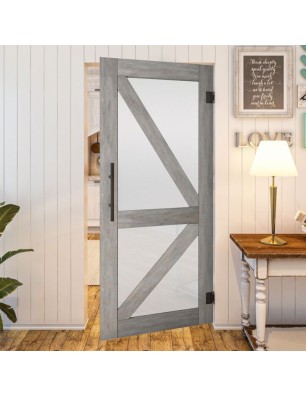 Pendeltür - Country Graueiche Model 43 - modernes Zuhause