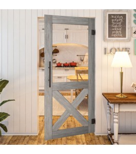 Pendeltür - Country Graueiche Model 51 - modernes Zuhause