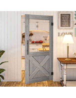 Pendeltür - Country Graueiche Model 52 - modernes Zuhause