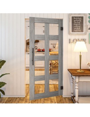 Pendeltür - Country Graueiche Model 61 - modernes Zuhause