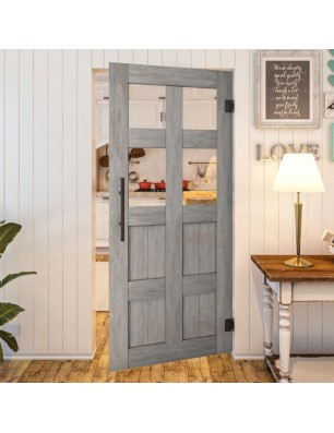 Pendeltür - Country Graueiche Model 62 - modernes Zuhause
