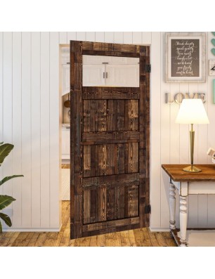 Pendeltür - Country Altholz Astig Model 31-modernes Zuhause