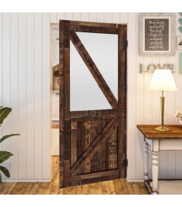 Pendeltür - Country Altholz Astig Model 43-modernes Zuhause