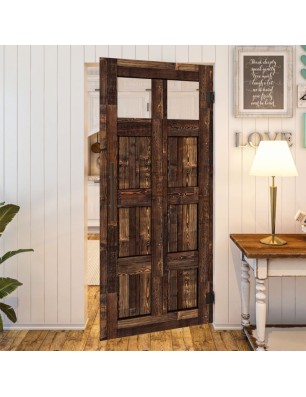 Pendeltür - Country Altholz Astig Model 61-modernes Zuhause