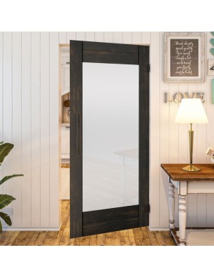 Pendeltür - Country Schwarz gebeizt Model 13