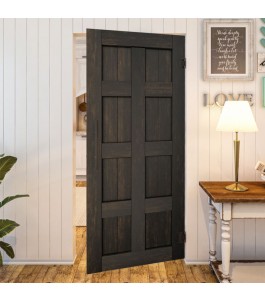 Pendeltür - Country Schwarz gebeizt Model 60
