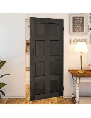 Pendeltür - Country Schwarz gebeizt Model 60