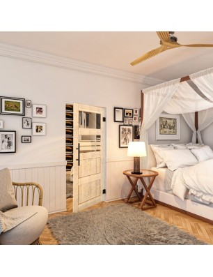Pendeltür - Country Astkiefer Model 33 - modernes Zuhause