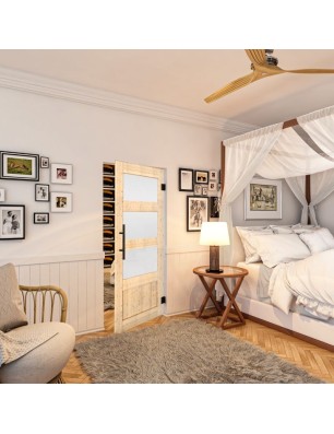 Pendeltür - Country Astkiefer Model 35 - modernes Zuhause