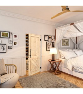 Pendeltür - Country Astkiefer Model 50 - modernes Zuhause