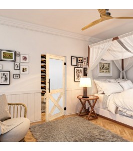 Pendeltür - Country Astkiefer Model 53 - modernes Zuhause