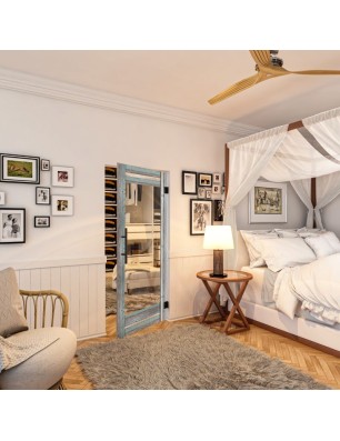 Pendeltür - Country Bunt geplankt Model 11-modernes Zuhause