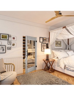 Pendeltür - Country Graueiche Model 11 - modernes Zuhause