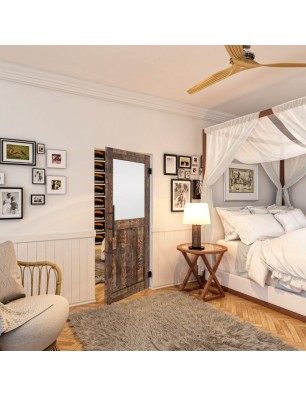 Pendeltür - Country Altholz Astig Model 23-modernes Zuhause