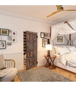 Pendeltür - Country Altholz Astig Model 30-modernes Zuhause