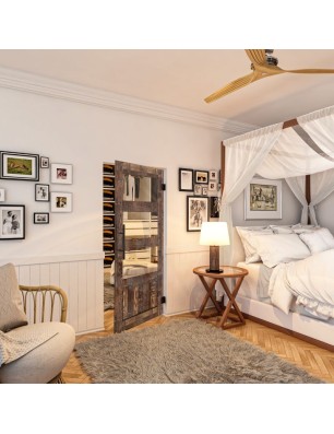 Pendeltür - Country Altholz Astig Model 33-modernes Zuhause