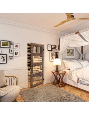 Pendeltür - Country Altholz Astig Model 34-modernes Zuhause