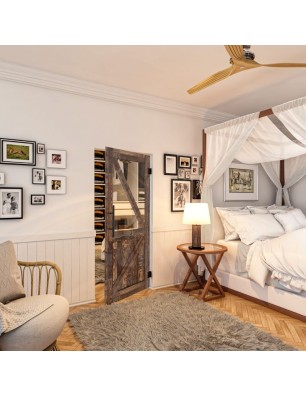 Pendeltür - Country Altholz Astig Model 41-modernes Zuhause