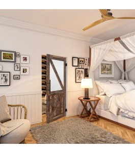 Pendeltür - Country Altholz Astig Model 43-modernes Zuhause