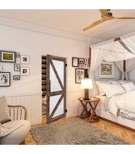 Pendeltür - Country Altholz Astig Model 44-modernes Zuhause