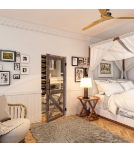 Pendeltür - Country Altholz Astig Model 52-modernes Zuhause