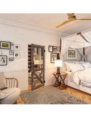 Pendeltür - Country Altholz Astig Model 52-modernes Zuhause