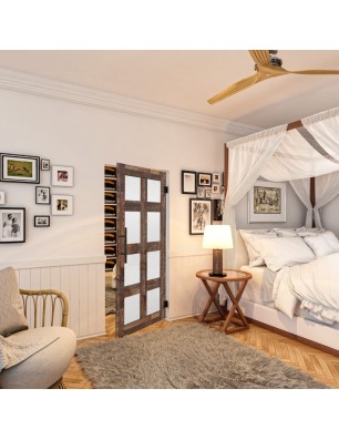 Pendeltür - Country Altholz Astig Model 66-modernes Zuhause