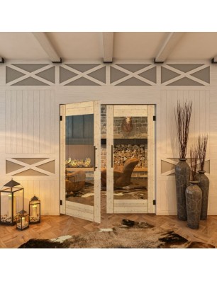 Pendeltür - Country Astkiefer Model 11 - modernes Zuhause