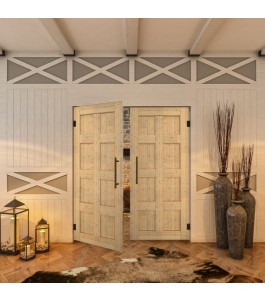 Pendeltür - Country Astkiefer Model 60 - modernes Zuhause