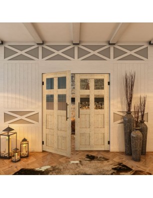 Pendeltür - Country Astkiefer Model 62 - modernes Zuhause