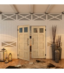 Pendeltür - Country Astkiefer Model 63 - modernes Zuhause